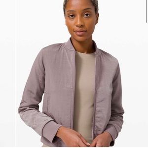 COPY - Lulu lemon serene travels reversible bomber jacket